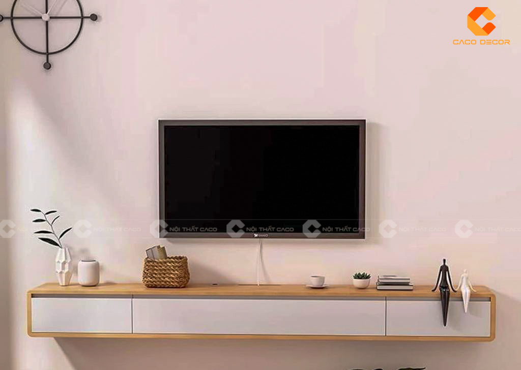 Kích Thước Kệ Tivi Treo Tường Phù Hợp Với Không Gian Nhà  17