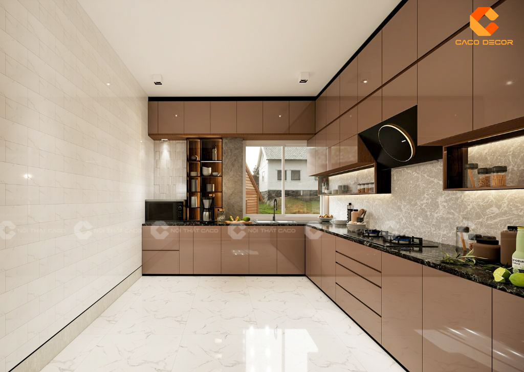  Tủ Bếp Acrylic Là Gì? Những Lưu Ý Khi Mua Tủ Bếp 11