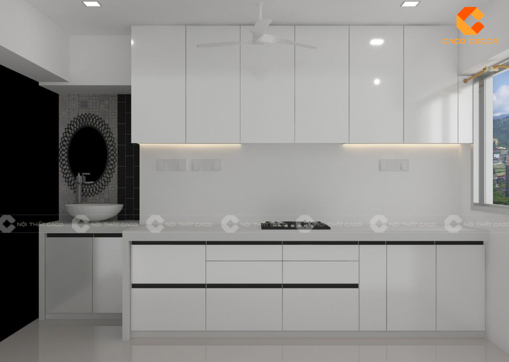  Tủ Bếp Acrylic Là Gì? Những Lưu Ý Khi Mua Tủ Bếp 15