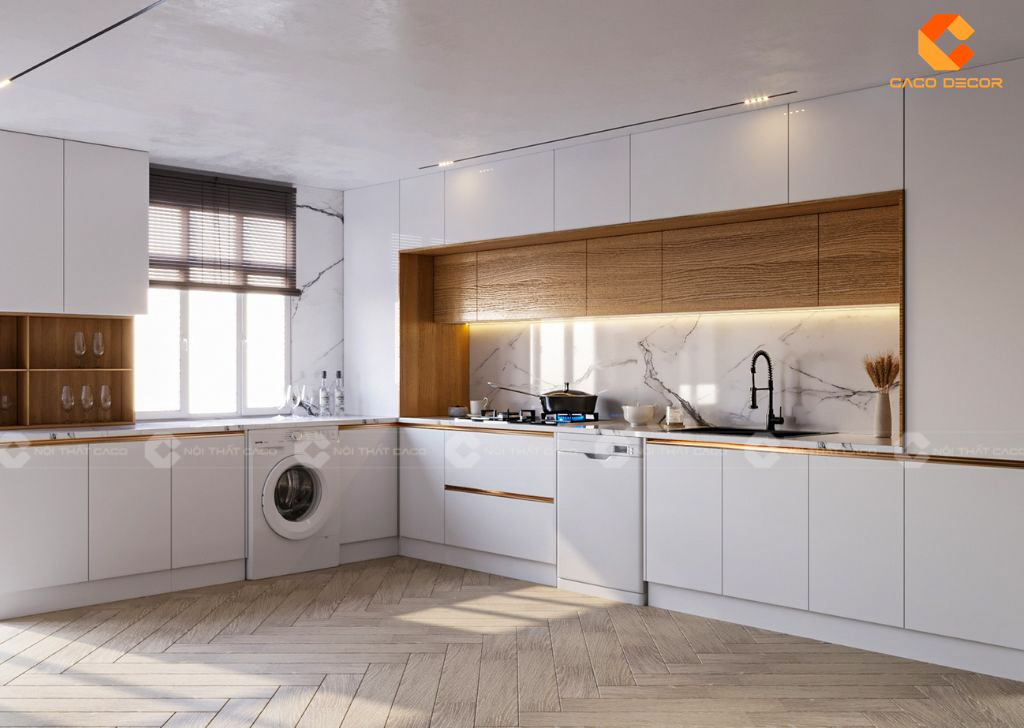  Tủ Bếp Acrylic Là Gì? Những Lưu Ý Khi Mua Tủ Bếp 6