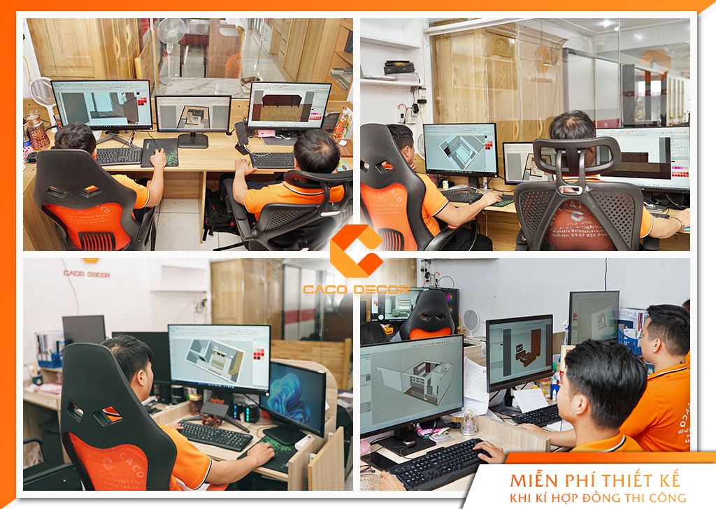 Đội ngũ thiết kế tại Nội Thất CaCo