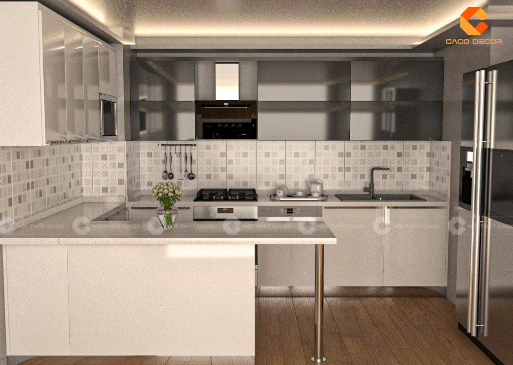  Tủ Bếp Acrylic Là Gì? Những Lưu Ý Khi Mua Tủ Bếp 1