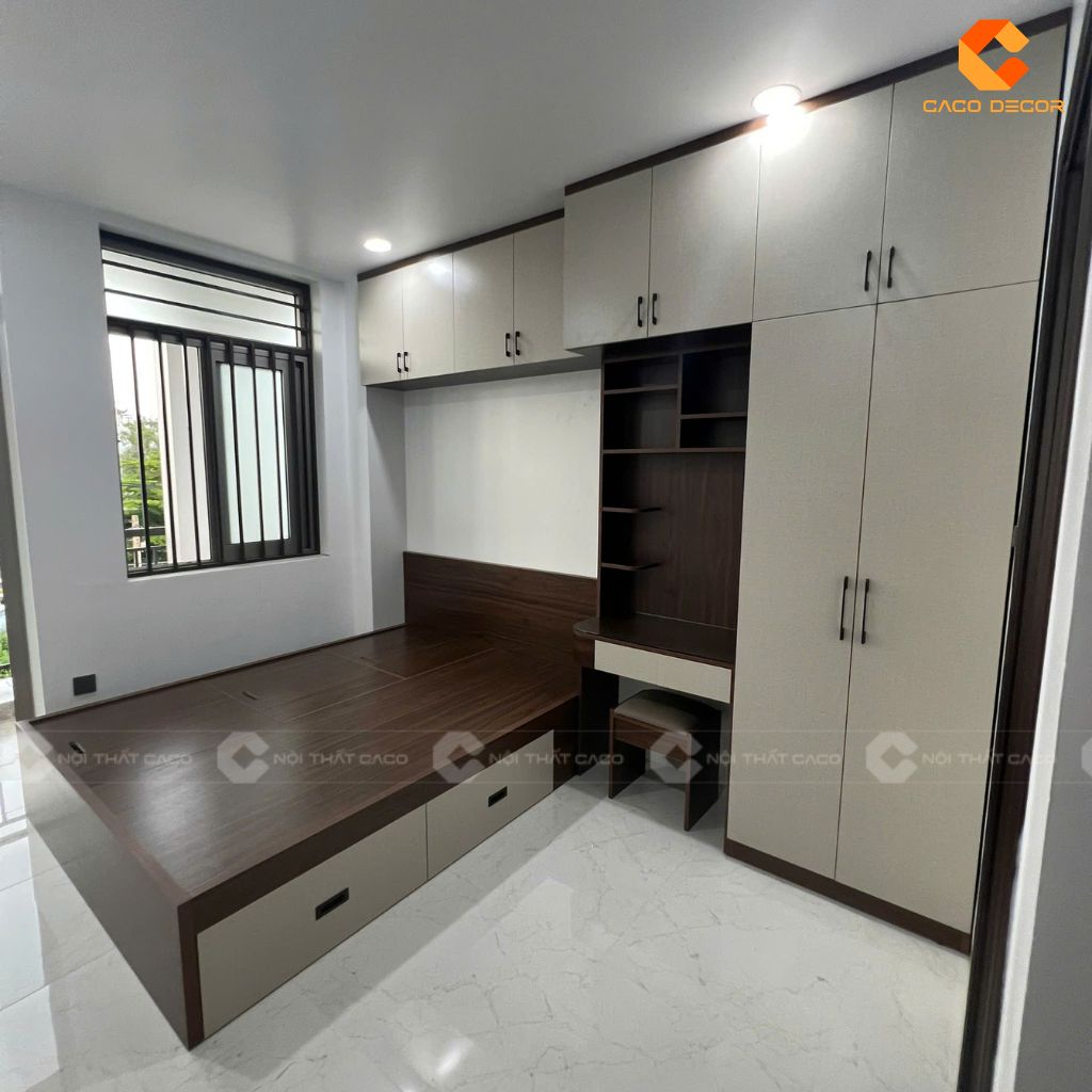 Hình ảnh công trình thực tế phòng ngủ thông minh cao cấp