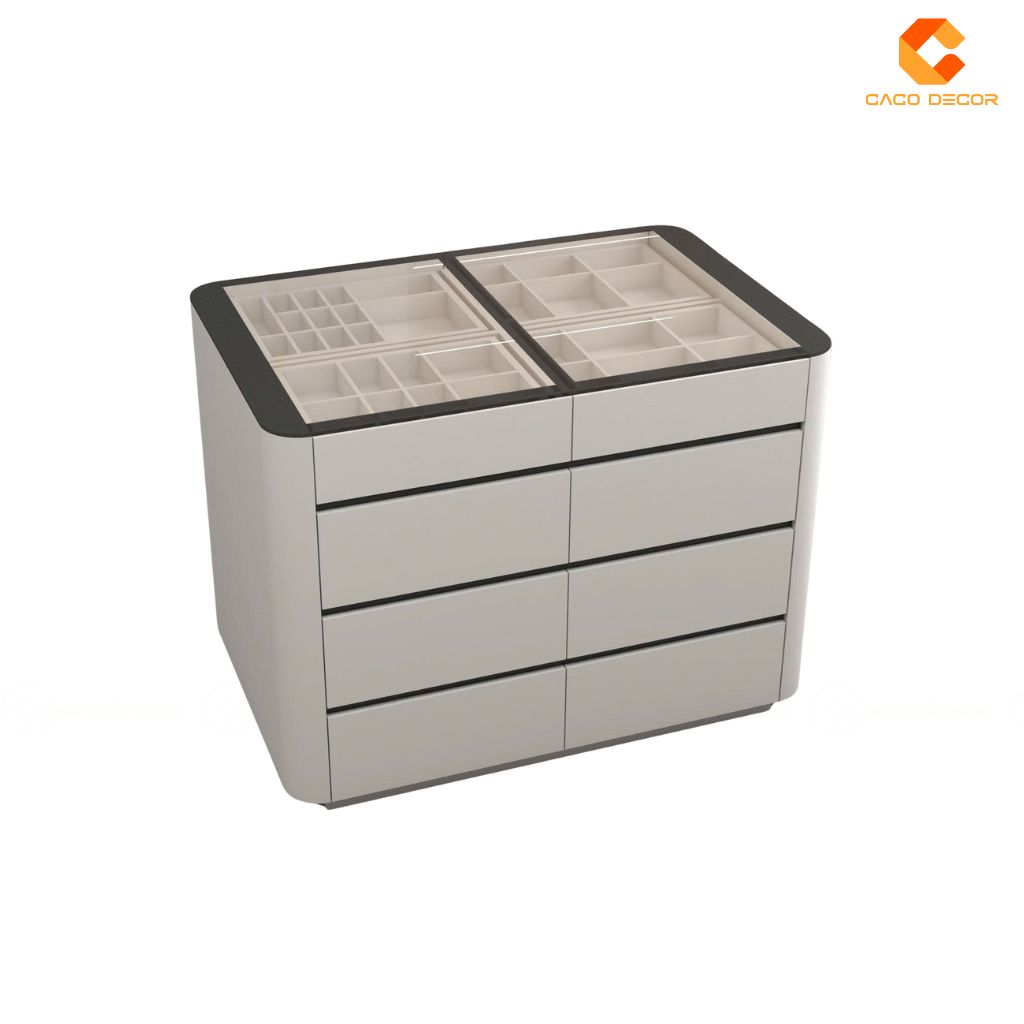 Hình ảnh 3D bàn đảo của khách hàng