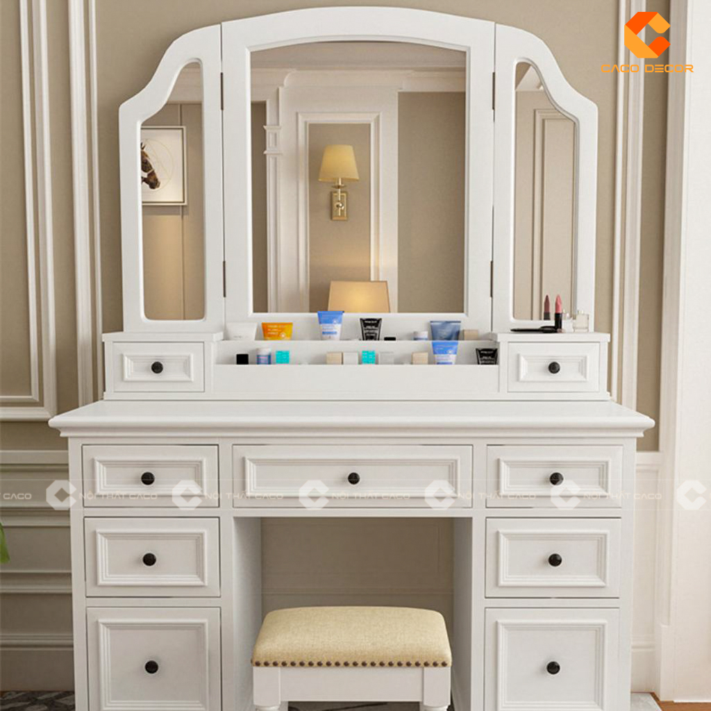 Mẫu Bàn Trang Điểm Gỗ Tự Nhiên Bền Đẹp Giá Tốt Nhất Hiện Nay 11