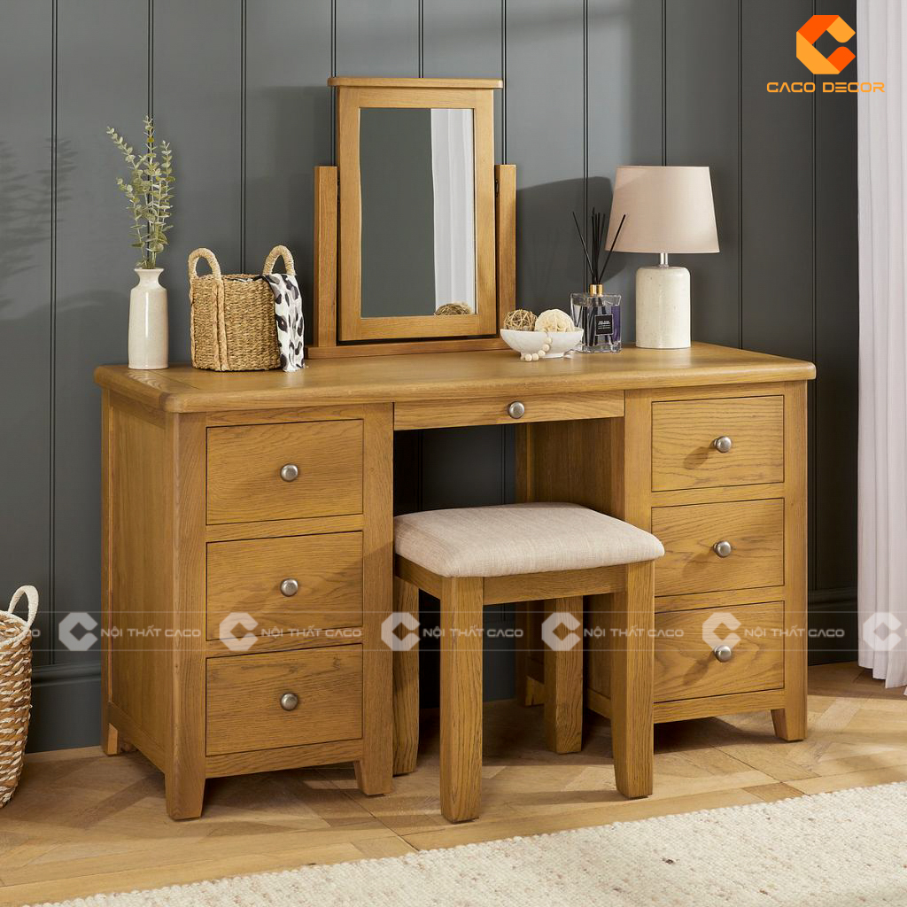 Mẫu Bàn Trang Điểm Gỗ Tự Nhiên Bền Đẹp Giá Tốt Nhất Hiện Nay 12