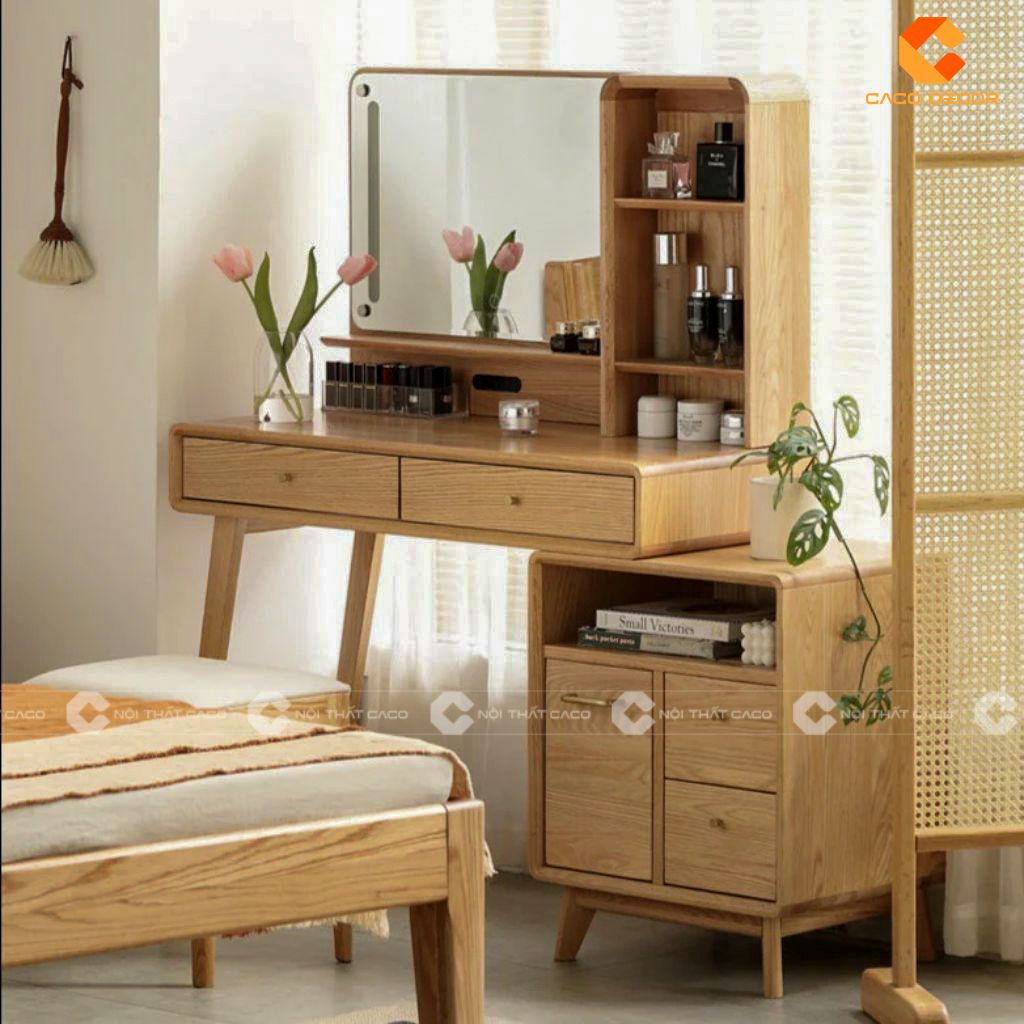Mẫu Bàn Trang Điểm Gỗ Tự Nhiên Bền Đẹp Giá Tốt Nhất Hiện Nay 4