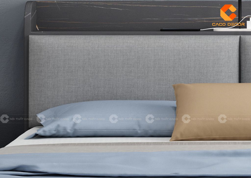 Đầu cửa giường GN093 bọc nêm cao cấp