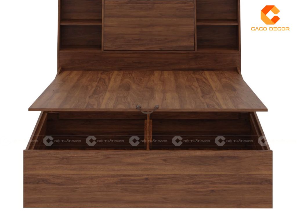 Giường gỗ công nghiệp GN097 Thiết kế hiện đại, tiện dụng 2