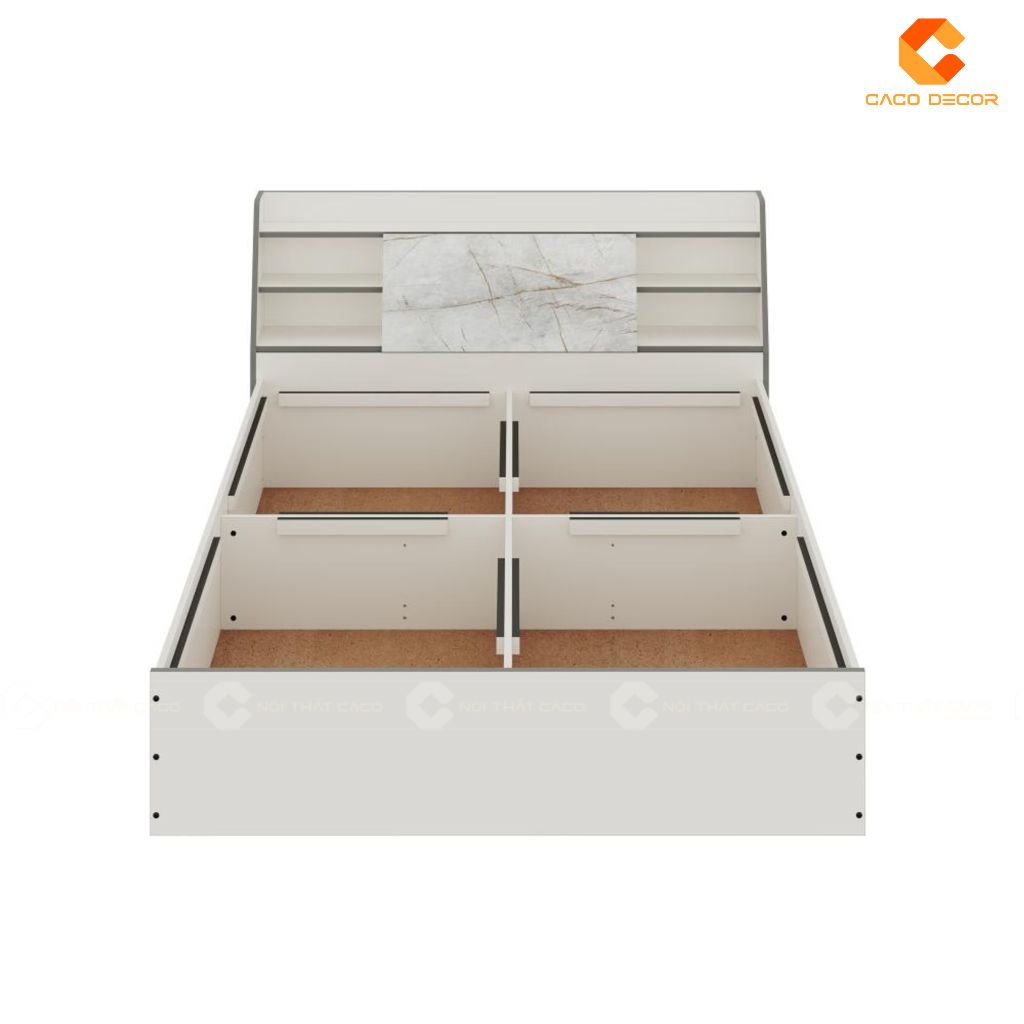 Giường ngủ gỗ công nghiệp GN101 thiết kế chắc chắn