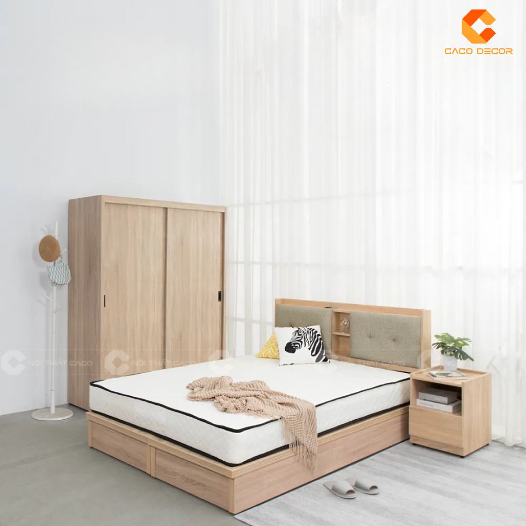 Giường Ngủ Gỗ Công Nghiệp GN115 Mẫu Giường Đẹp Cho Mọi Không Gian 1