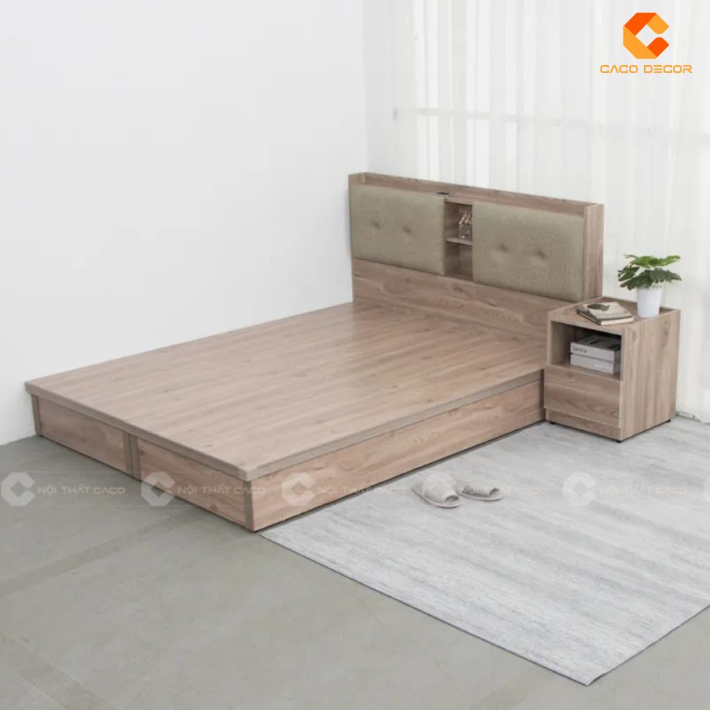 Giường Ngủ Gỗ Công Nghiệp GN115 Mẫu Giường Đẹp Cho Mọi Không Gian 2