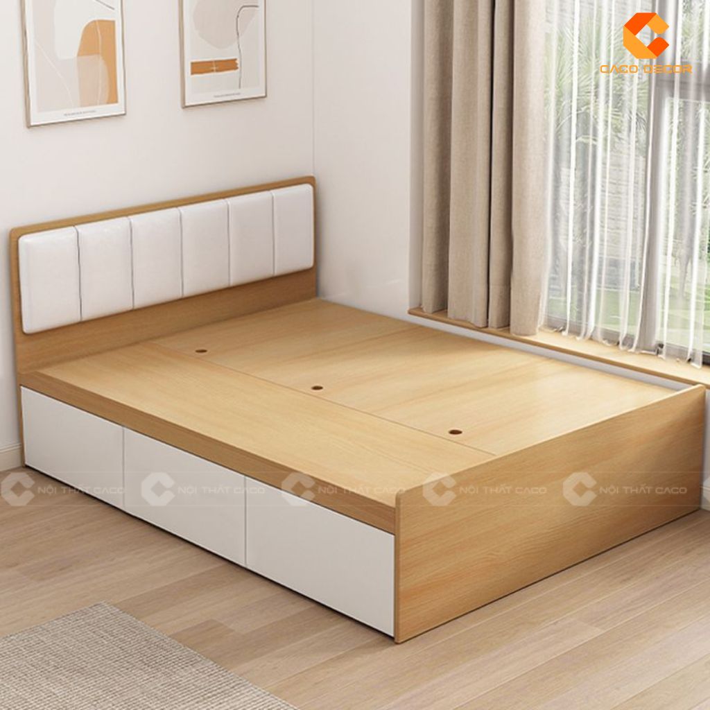 Giường ngủ gỗ công nghiệp GN117