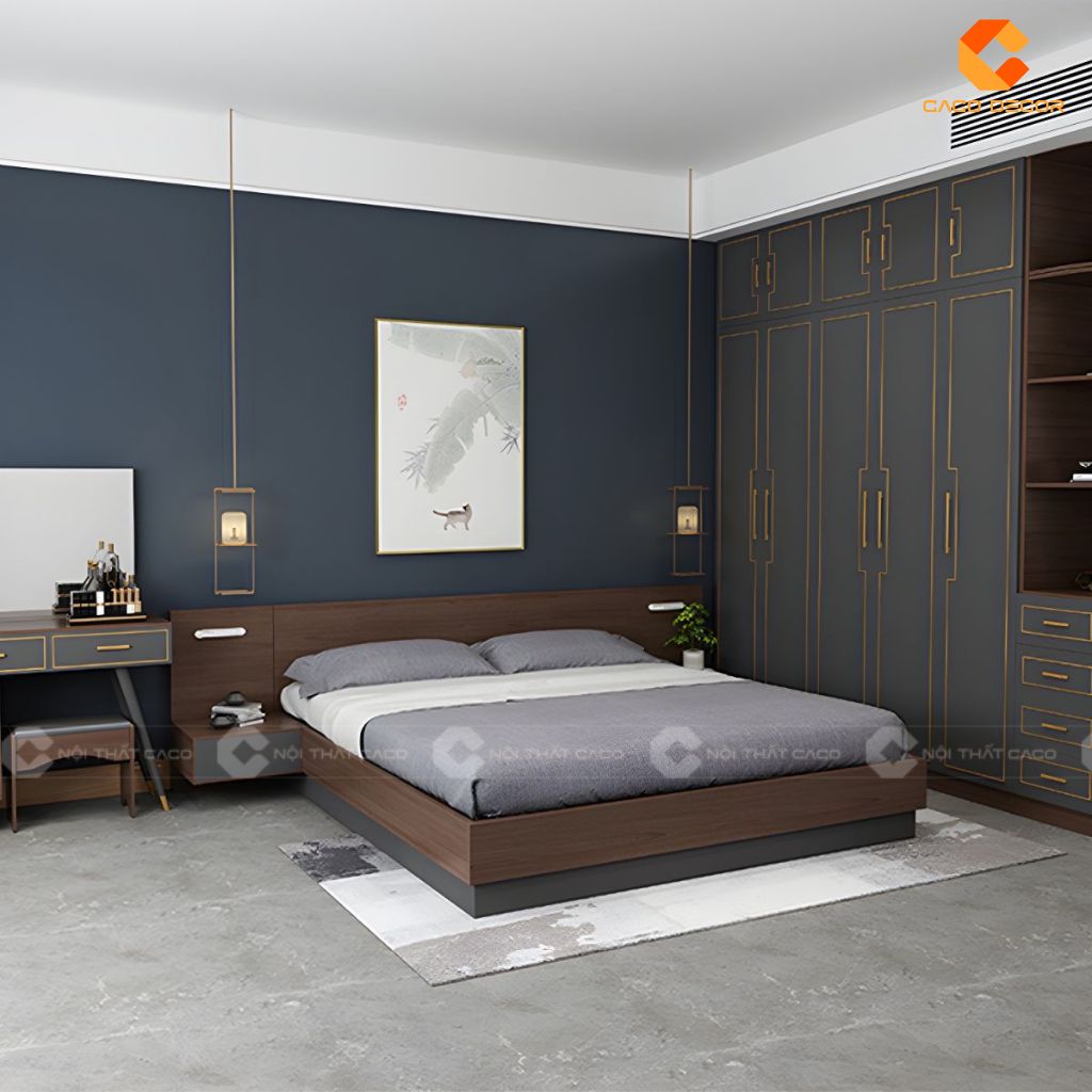 Giường Gỗ Công Nghiệp GN120 Mẫu Giường Thông Minh Hiện Đại 3
