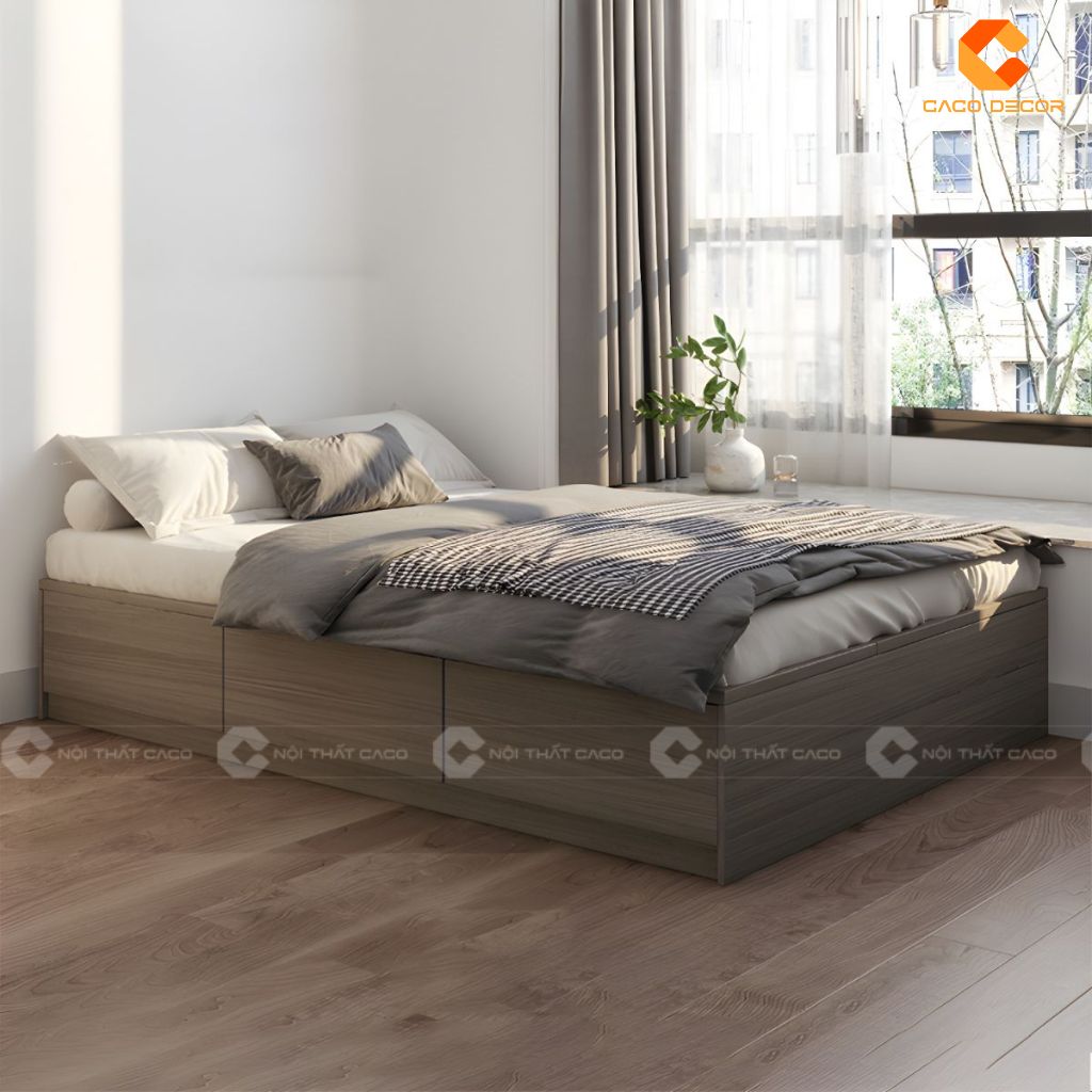 Giường ngủ gỗ công nghiệp GN121