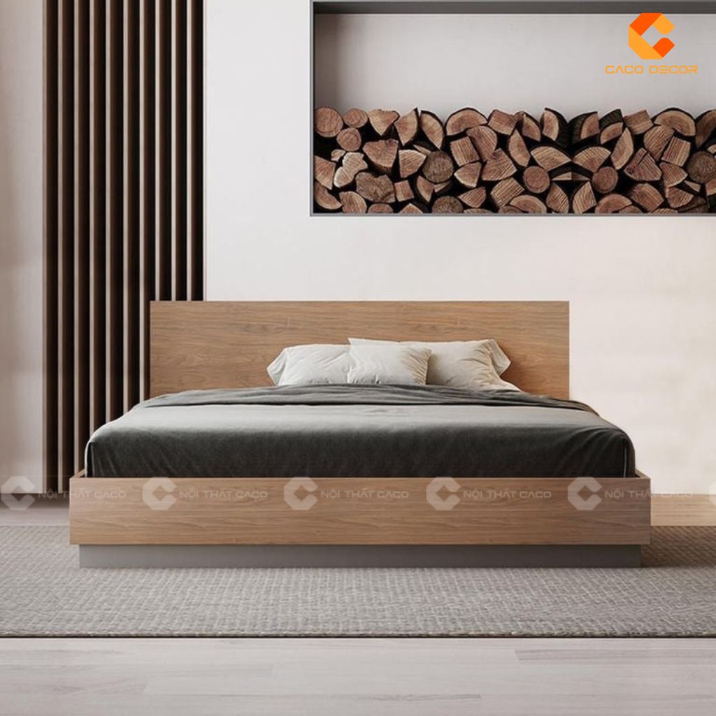 Giường Ngủ Gỗ Công Nghiệp GN124 Thiết Kế Sang Trọng, Tối Ưu Không Gian Hiện Đại 1