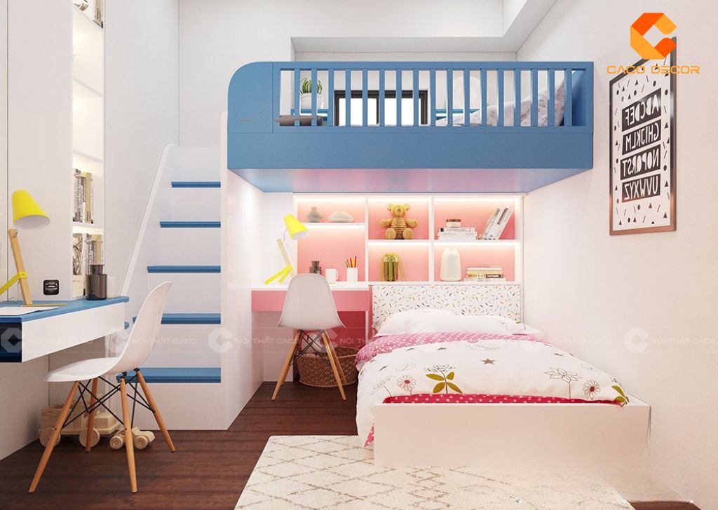 Giường Trẻ Em Thông Minh - Giải Pháp Tối Ưu Không Gian 3