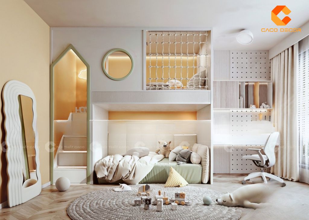 Giường Trẻ Em Thông Minh - Giải Pháp Tối Ưu Không Gian 10
