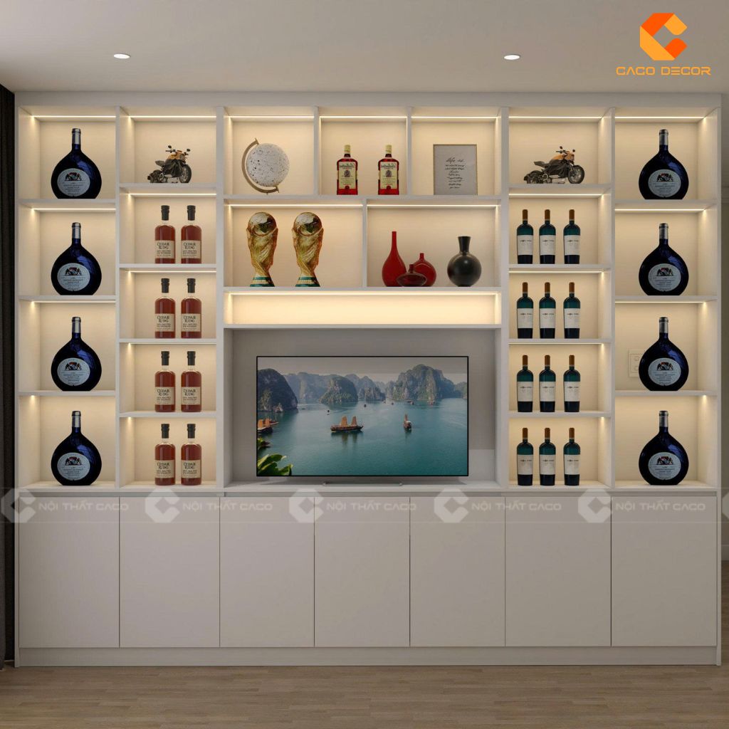 Hình ảnh 3D bàn giao công trình tủ 