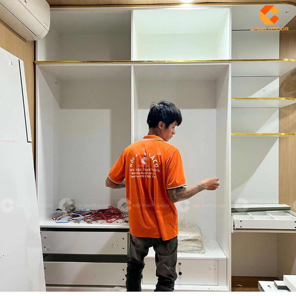 Đội ngũ thi công của Nội Thất CaCo