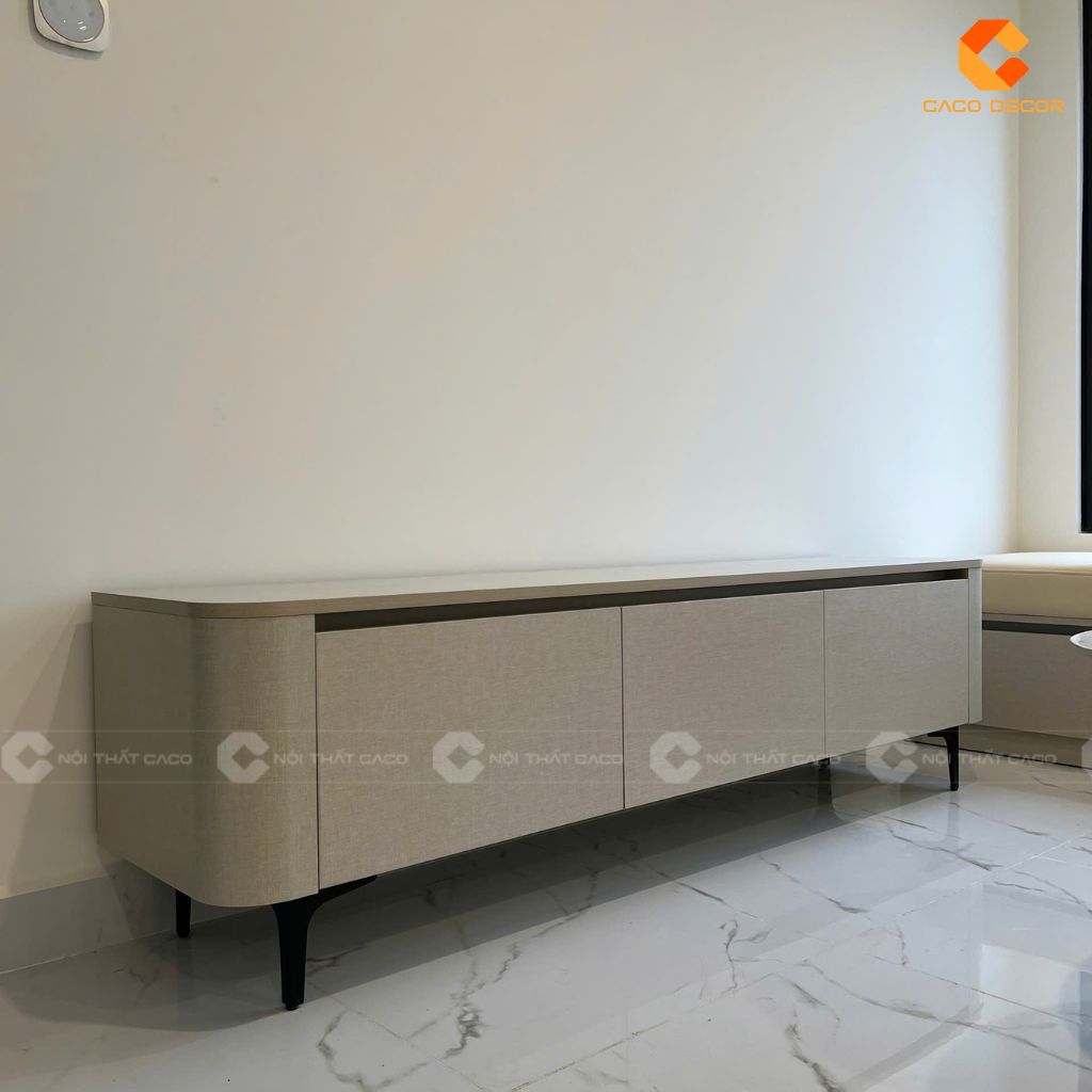 Hình ảnh thực tế kệ tivi khi bàn giao