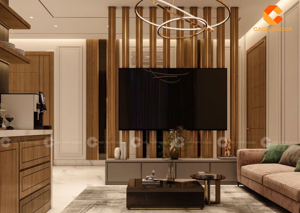 Kệ Tivi Kết Hợp Vách Ngăn - Giải Pháp Tối Ưu Không Gian Sống 16