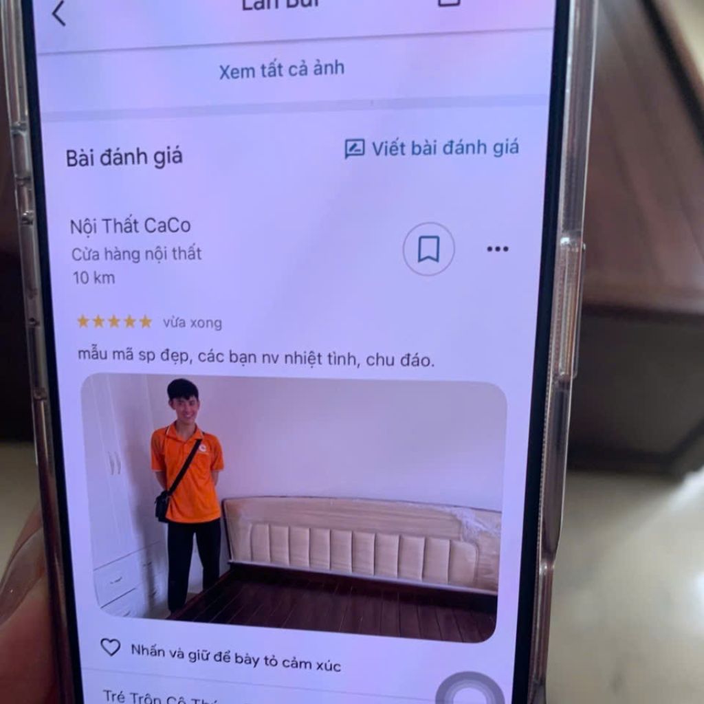 Khách hàng đánh giá dịch vụ của Nội Thất CaCo