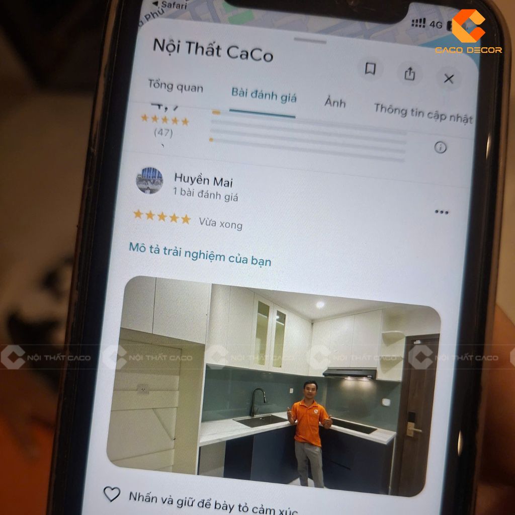 Khách hàng đánh giá cho Nội Thất CaCo