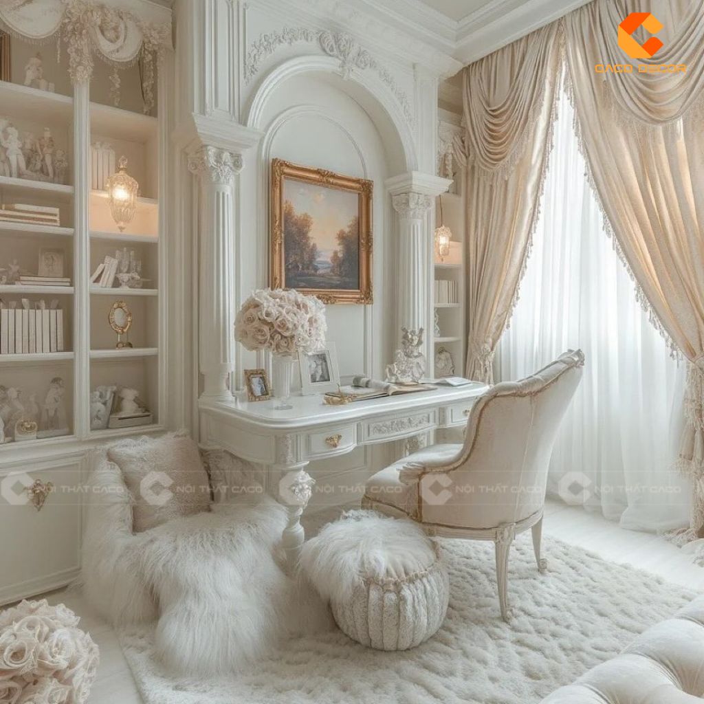 Mẫu Bàn Trang Điểm Cao Cấp Sang Trọng Cho Phòng Ngủ Hiện Đại 16