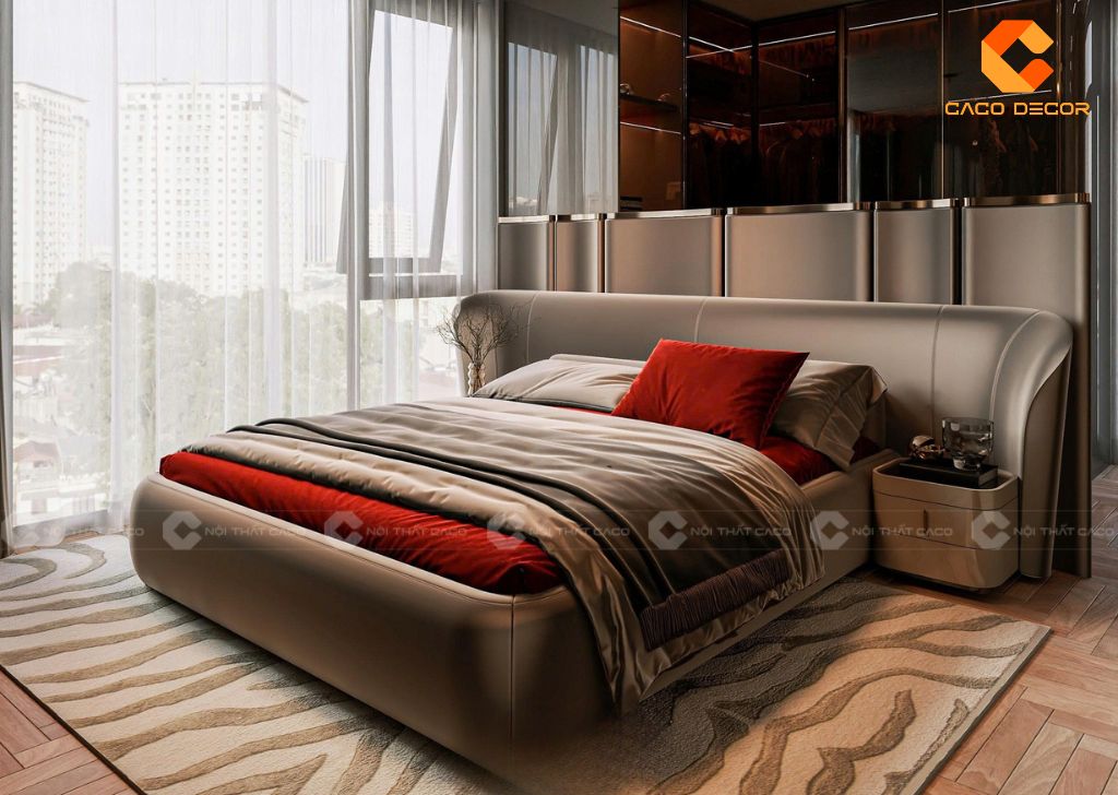 Mẫu Giường Ngủ Hiện Đại 2025 - Sang Trọng Và Tiện Nghi 1