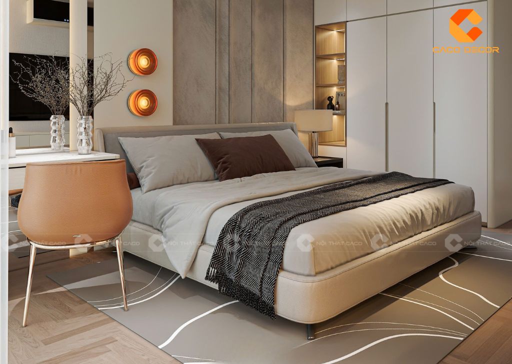 Mẫu Giường Ngủ Hiện Đại 2025 - Sang Trọng Và Tiện Nghi 4