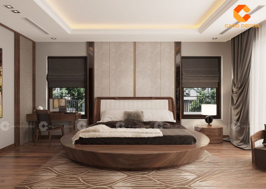 Mẫu Giường Ngủ Hiện Đại 2025 - Sang Trọng Và Tiện Nghi 10