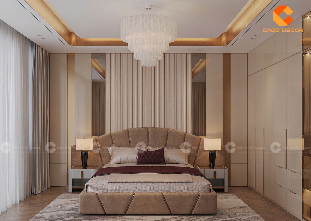 Mẫu Giường Ngủ Hiện Đại 2025 - Sang Trọng Và Tiện Nghi 12