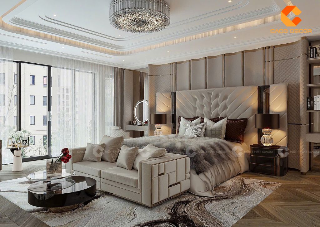 Mẫu Giường Ngủ Hiện Đại 2025 - Sang Trọng Và Tiện Nghi 14