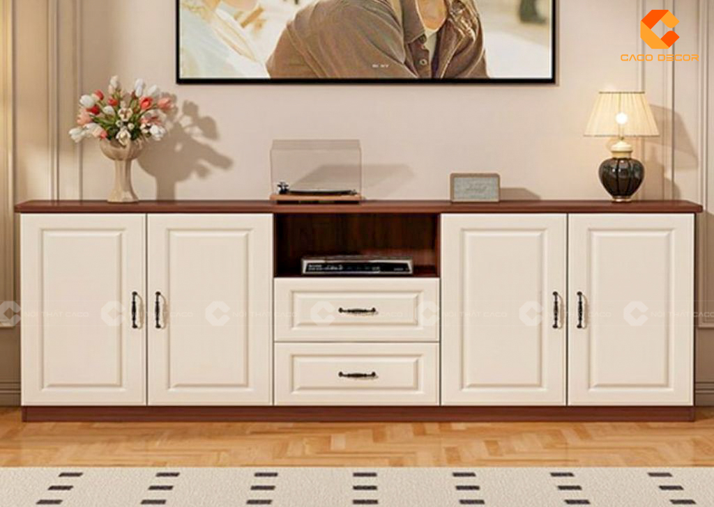 Trang Trí Kệ Tivi Chung Cư Như Thế Nào? 14