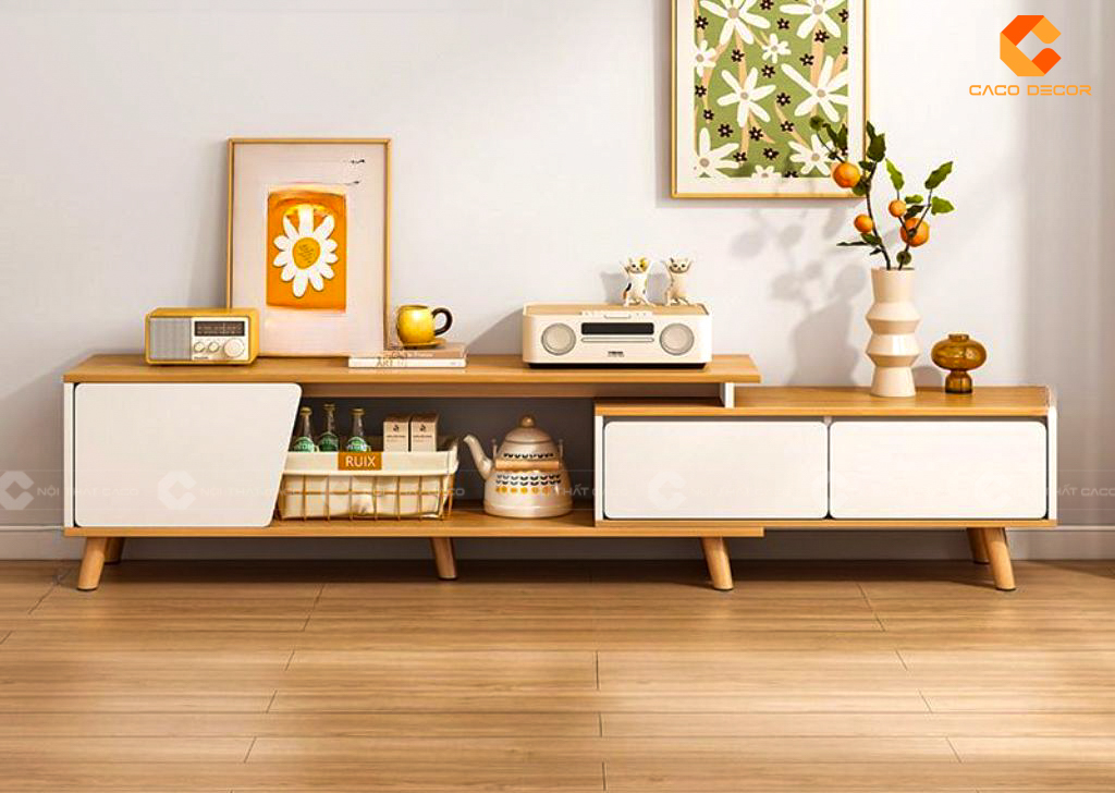 Trang Trí Kệ Tivi Chung Cư Như Thế Nào? 13