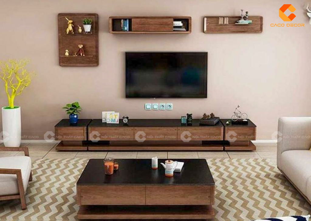 Trang Trí Kệ Tivi Chung Cư Như Thế Nào? 5