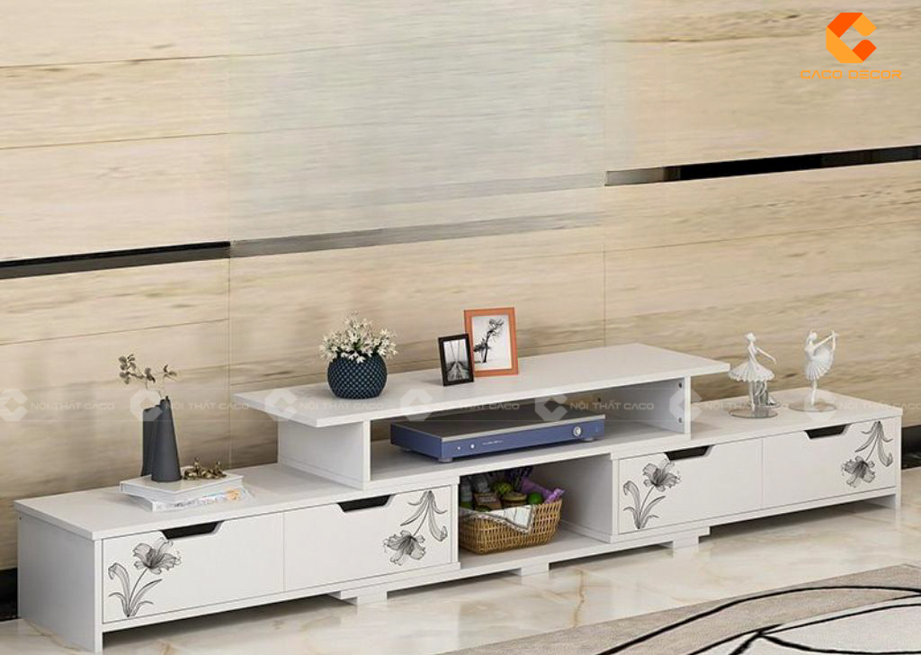 Trang Trí Kệ Tivi Chung Cư Như Thế Nào? 12