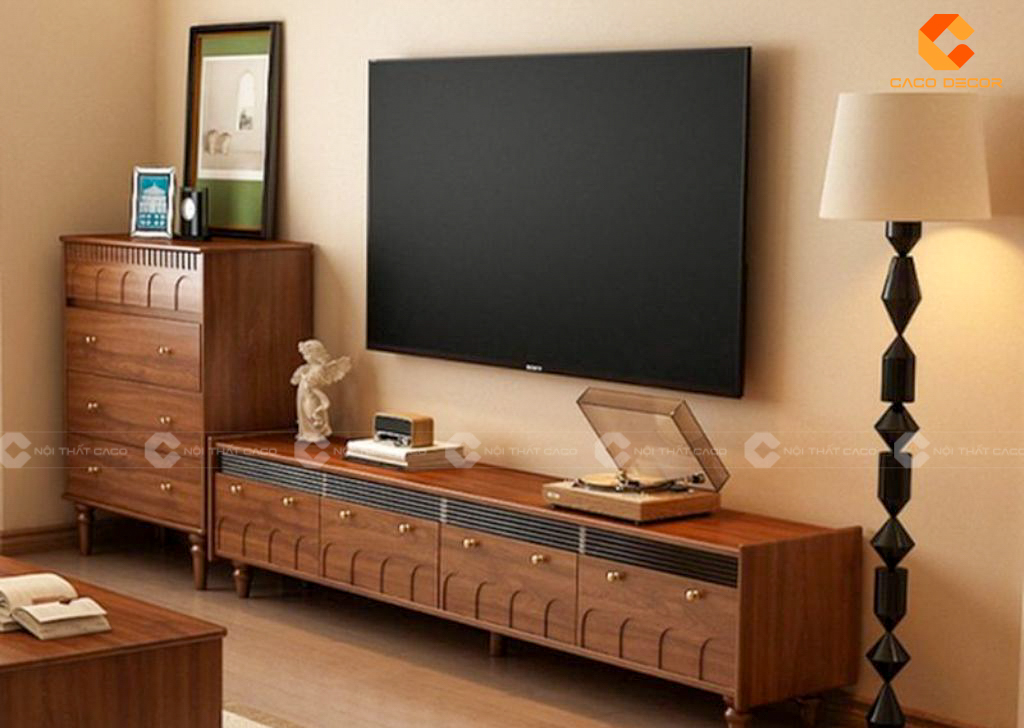 Trang Trí Kệ Tivi Chung Cư Như Thế Nào? 16