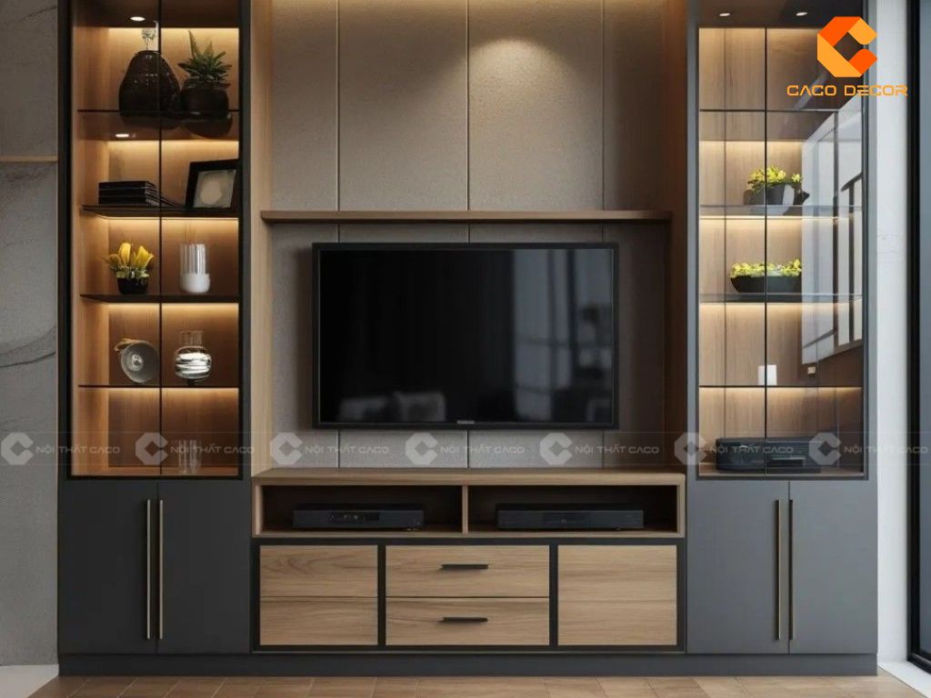 Nâng Tầm Phòng Khách Với Mẫu Kệ Tivi Hiện Đại, Tinh Tế 9