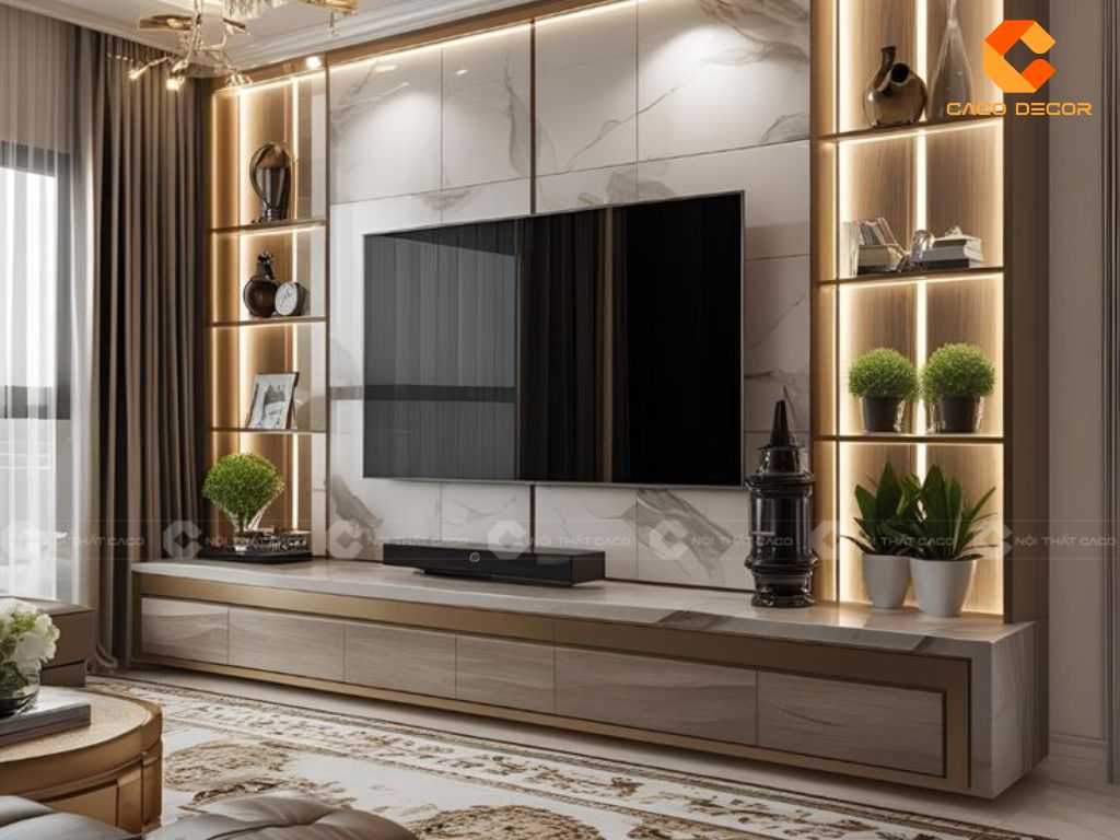 Nâng Tầm Phòng Khách Với Mẫu Kệ Tivi Hiện Đại, Tinh Tế 11
