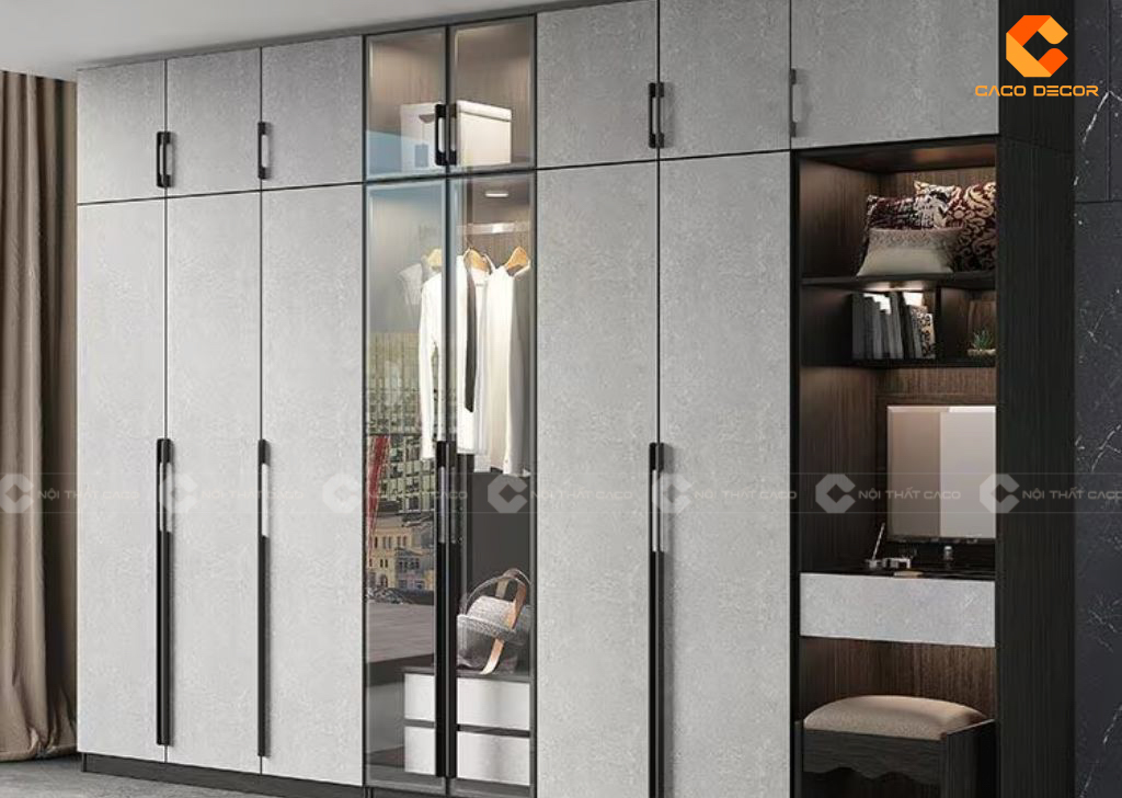 Thiết Kế Tủ Quần Áo Hiện Đại Đẹp, Các Mẫu Tủ Mới Nhất 6