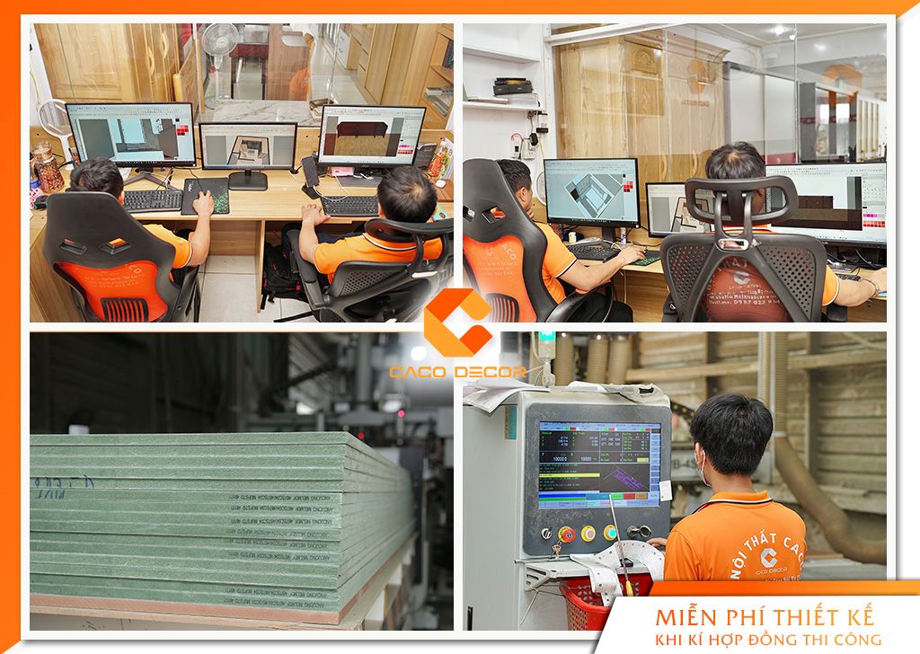 Đội ngũ thiết kế, kỹ thuật của Nội Thất CaCo