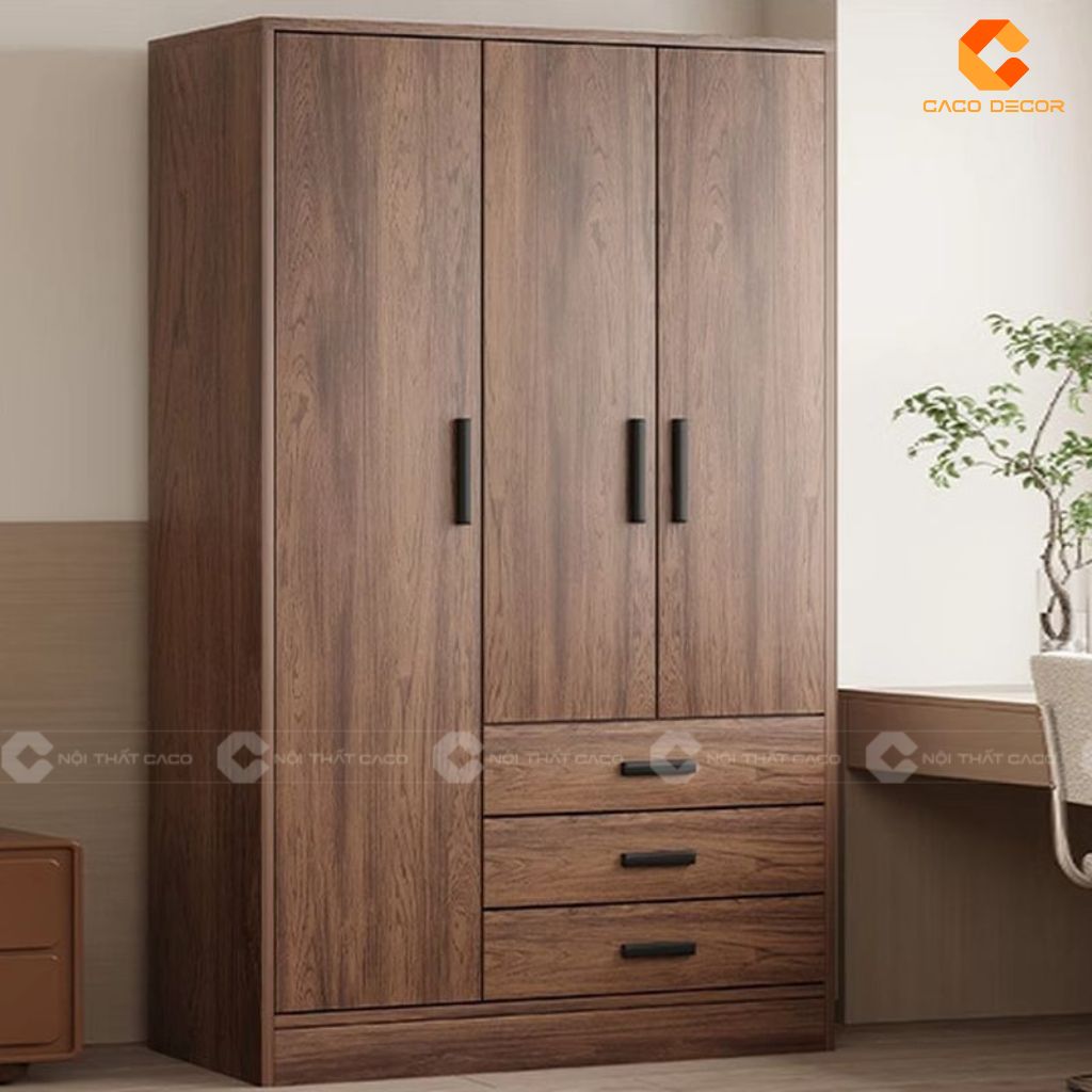 Mẫu Tủ Quần Áo 3 Buồng Hiện Đại, Cực Bền Đẹp 2