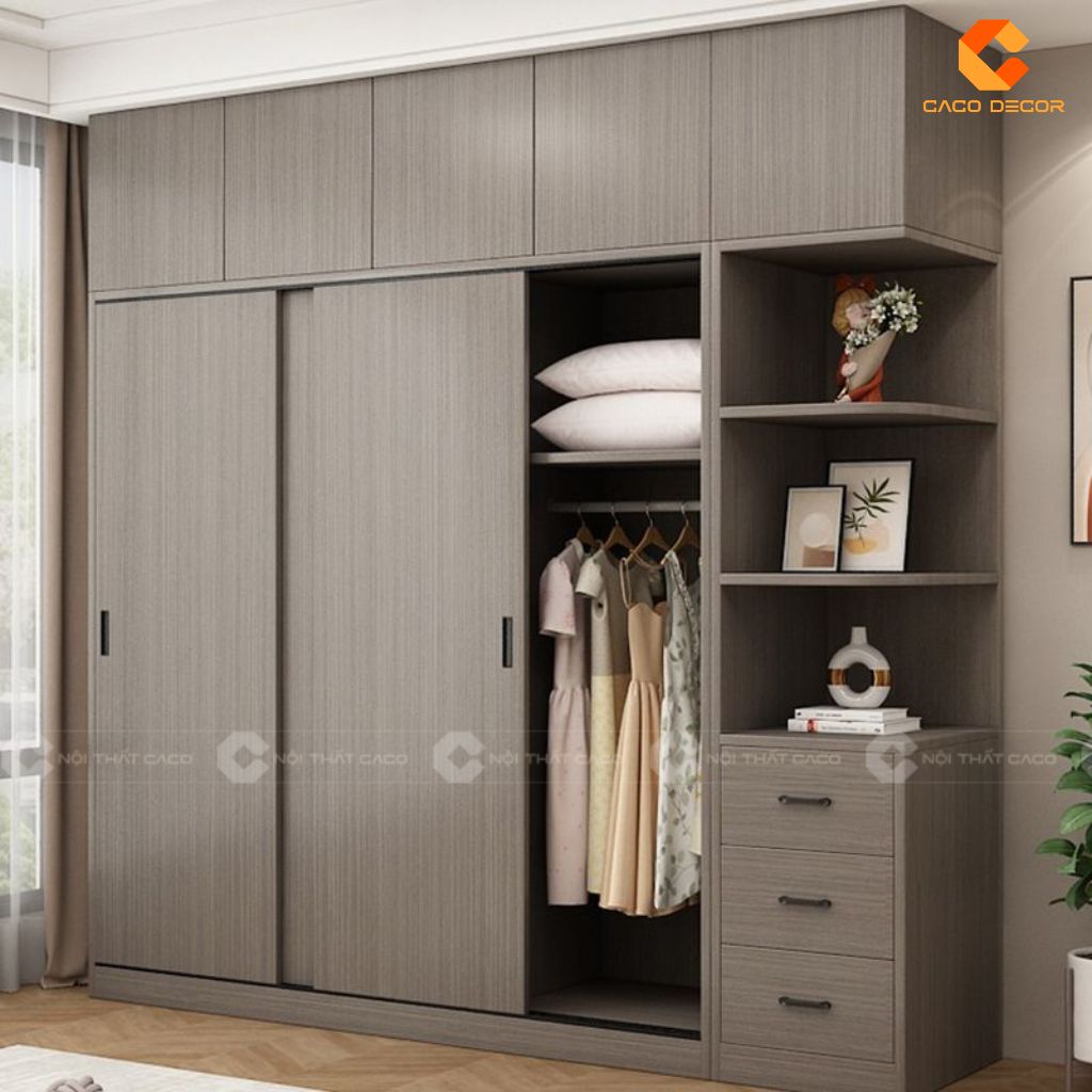 Mẫu Tủ Quần Áo 3 Buồng Gỗ Công Nghiệp Và 4 Mẹo Chọn Tủ Đẹp 17