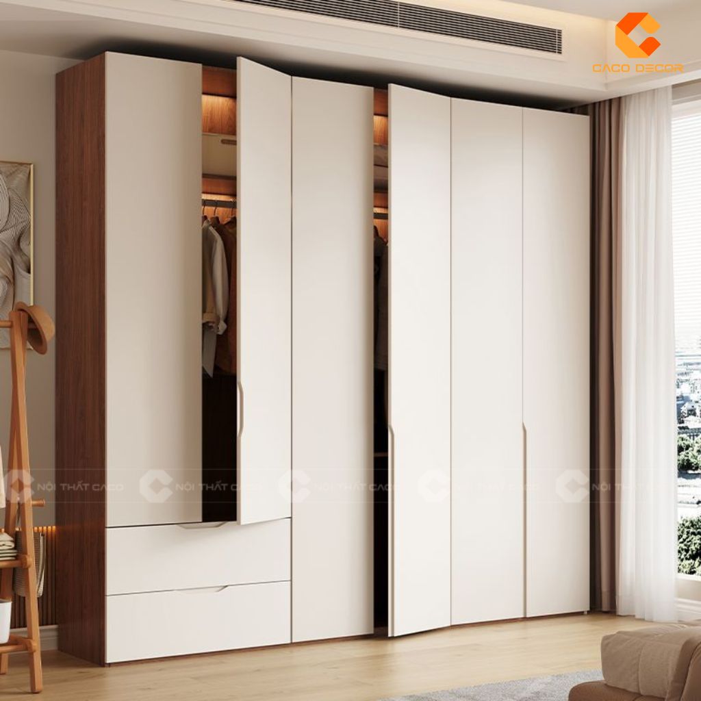Mẫu Tủ Quần Áo 3 Buồng Gỗ Công Nghiệp Và 4 Mẹo Chọn Tủ Đẹp 18