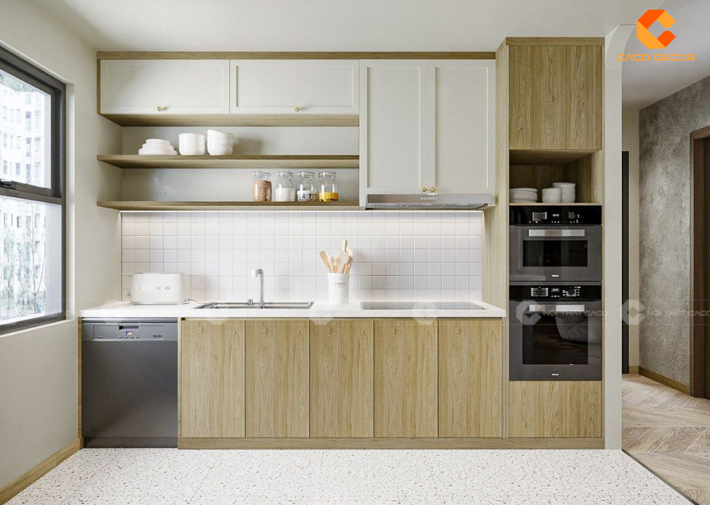 Tủ Bếp Gỗ Công Nghiệp Có Tốt Không? Kinh Nghiệm Làm Tủ Bếp 16