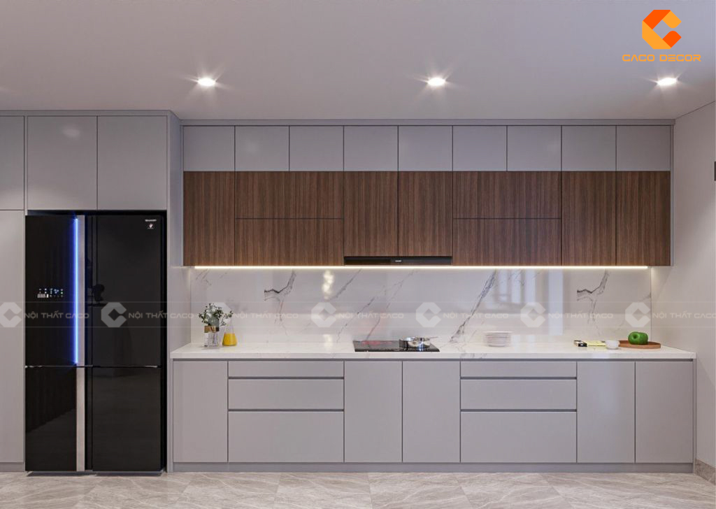 Tủ Bếp Gỗ Công Nghiệp Có Tốt Không? Kinh Nghiệm Làm Tủ Bếp 12