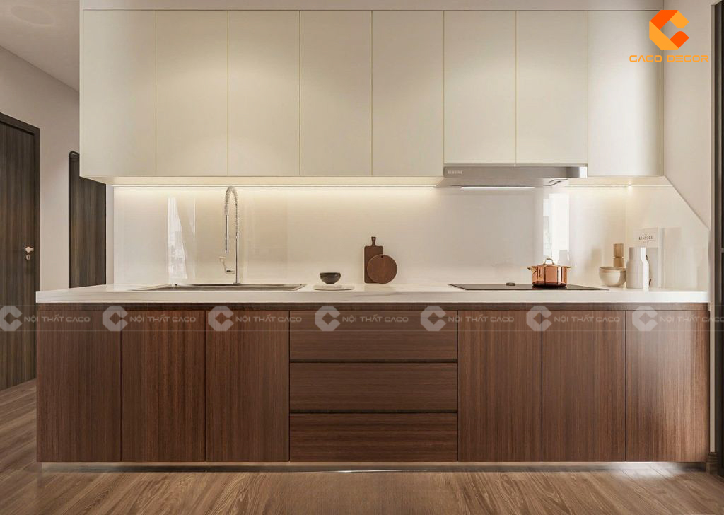 Tủ Bếp Gỗ Công Nghiệp Có Tốt Không? Kinh Nghiệm Làm Tủ Bếp 7
