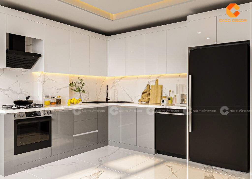 Tủ Bếp Gỗ Công Nghiệp Có Tốt Không? Kinh Nghiệm Làm Tủ Bếp 4